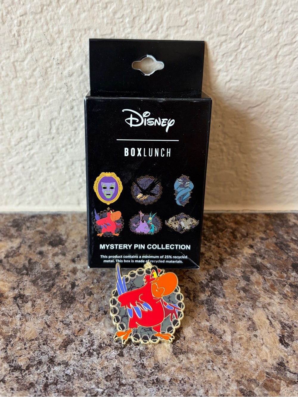 Loungefly Disney Villains Aladdin’s Sidekick Iago Enamel Pin